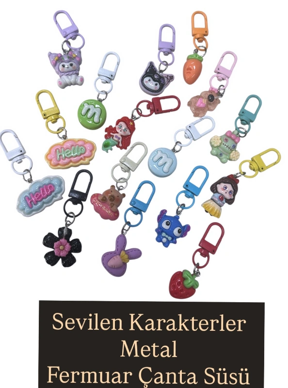 FERMUAR AKSESUARI LÜKS MODEL / 250Lİ KUTU